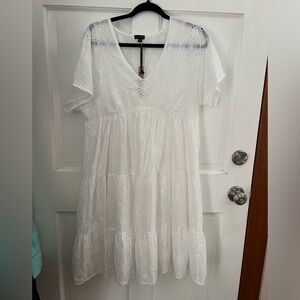 NWT Coco + Carmen Aimee Short Sleeve Dress S/M